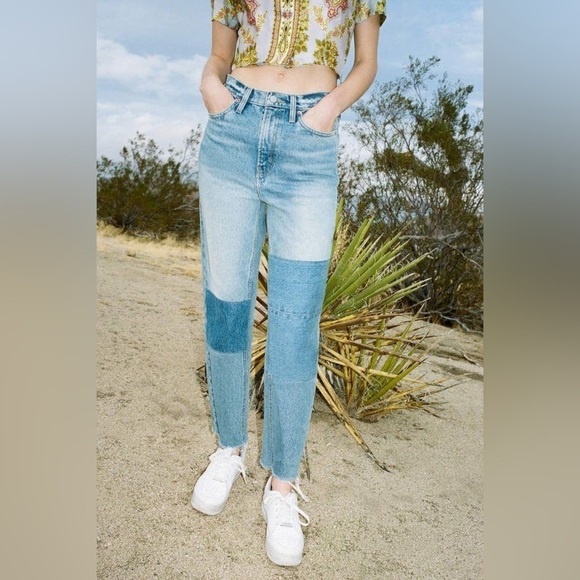 BDG slim Straight patch work jeans 26 - Picture 12 of 12